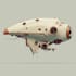 create a sci fi art, spaceship and illustration my style