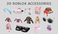 create custom roblox ugc, hair, wearable accessories
