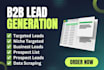 do b2b lead generation any industry lead gen