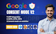setup cookie consent banner, gdpr, consent mode v2 via GTM