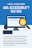 accessibility testing for your web application