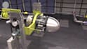 do 3d industrial robotic arm animation and factory automation engineering video