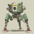 draw a mecha robot illustration your choice