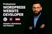 create and design a professional wordpress website with SEO and tracking setup