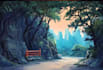 do anime background art