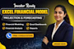 build excel financial models, forecasting, budget, projections, analysis
