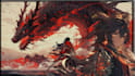 create aesthetic anime style thumbnail
