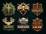 make a awesome rpg fantasy or sci fi logo for you