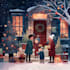design christmas illustrations and holiday  card design