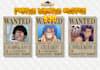 draw a one piece wanted poster
