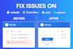 fix weweb bubble webflow flutterflow issues and connect apps to supabase