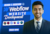 design or develop webflow website, webflow developer, figma to webflow