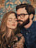 draw faceless couple illustration couples portrait