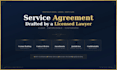 professionally draft service agreements