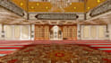 do photorealistic 3d islamic architecture and mosque exterior interior design