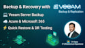 setup veeam and server backup with recovery solutions