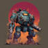 draw custom futuristic mecha characters