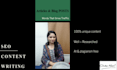 do SEO article writing