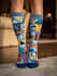 create digital pattern socks design