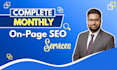 provide on page audit, on page SEO optimization service