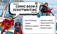 write comic script, comic book, webtoon, webcomic, graphic novel, manga script