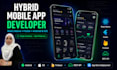 be your hybrid mobile app developer, react native, flutter