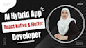 be your hybrid mobile app developer, react native, flutter