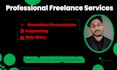 make attractive ppt  copywriting data entry job