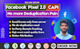 setup facebook meta pixel tracking, server side, conversion API via GTM