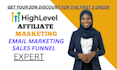 setup go high level website sales funnel workflow crm automation ghl a2p expert