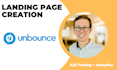 design a high converting landing page in unbounce