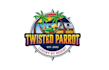 design unique twisted parrot logo