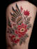 unique realistic tattoo design