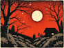 create awesome linocut illustration art