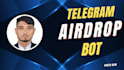 create and manage telegram airdrop bot and crypto campaign