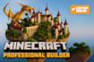 build minecraft castle, villages, base, hubs, spawns, house
