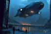 design sci fi spaceship design