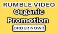 do rumble video promotion, rumble promotion, video SEO