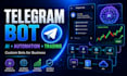 develop telegram chatbot, ai bot, trading and business automation