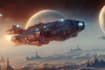 make a custom spaceship sci fi steampunk nft