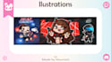 do cute chibi illustrations