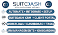 fix suitedash crm in 24hrs setup client portal dashboard onboarding automation