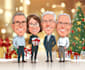 draw christmas cartoon caricature
