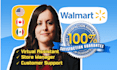 be your walmart virtual assistant and walmart store manager