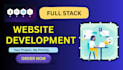 do website development as both frontend and backend