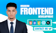 create modern frontend websites