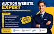 build auction website online bidding marketplace website multivendor website
