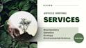 assist in biochemistry, genetics, and ecology