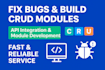 create restful apis crud for any apps using spring boot, angular, thymeleaf