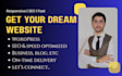 design and develop a professional wordpress website